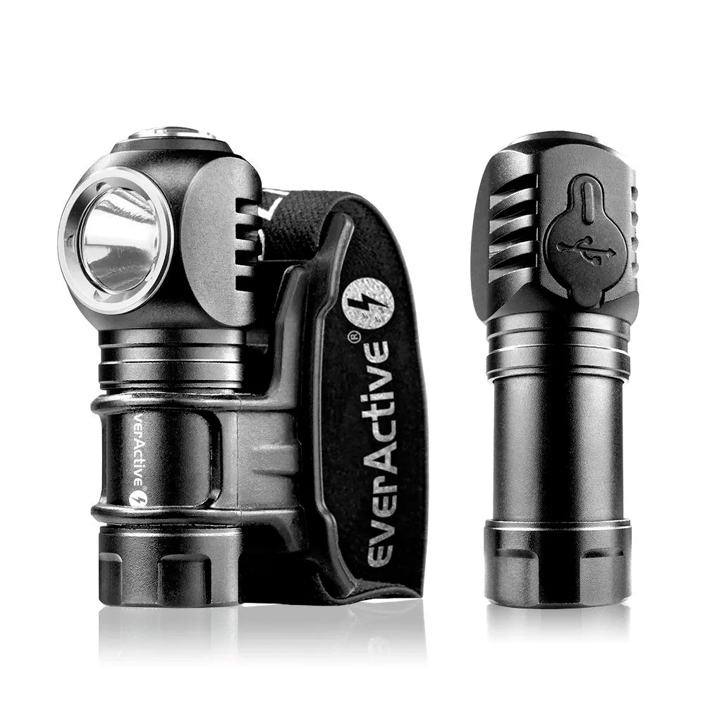 Everactive Fl-55r Dripple Led Ficklampa, Black / orange, One Size