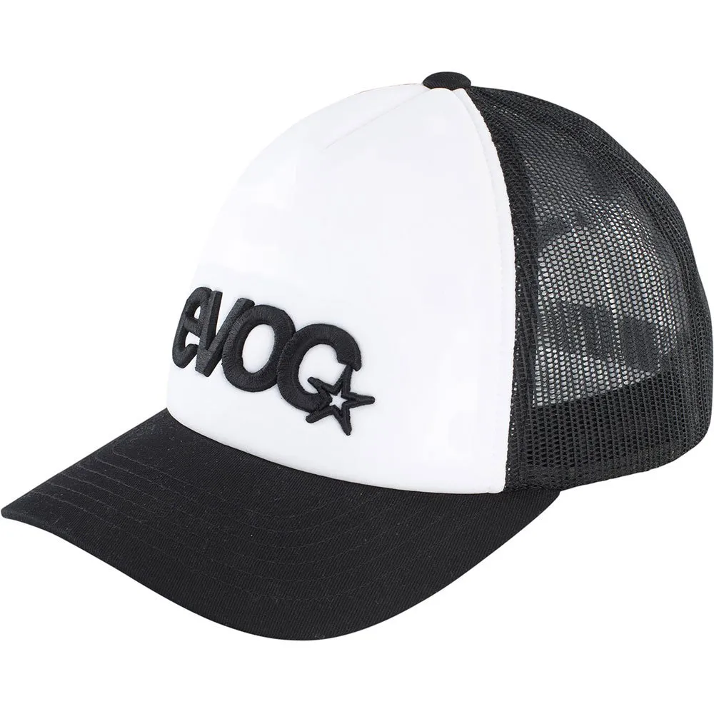 EVOC Ci Truckerkeps, Black / white