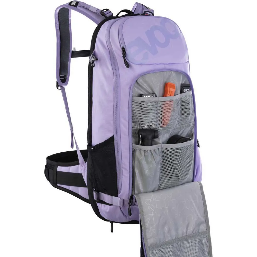 EVOC Fr Trail E-ride 20l Protect Ryggsäck, Purple, M/L