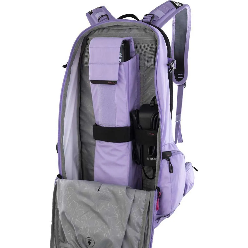 EVOC Fr Trail E-ride 20l Protect Ryggsäck, Purple, M/L