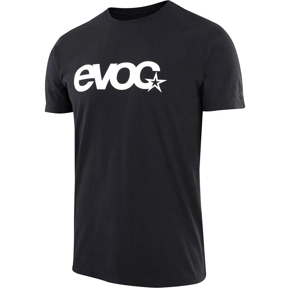 EVOC Logo T-shirt Med Korta ärmar, Black, S