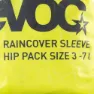 EVOC Sleeve Hip Pack Regnskydd, Yellow, One Size