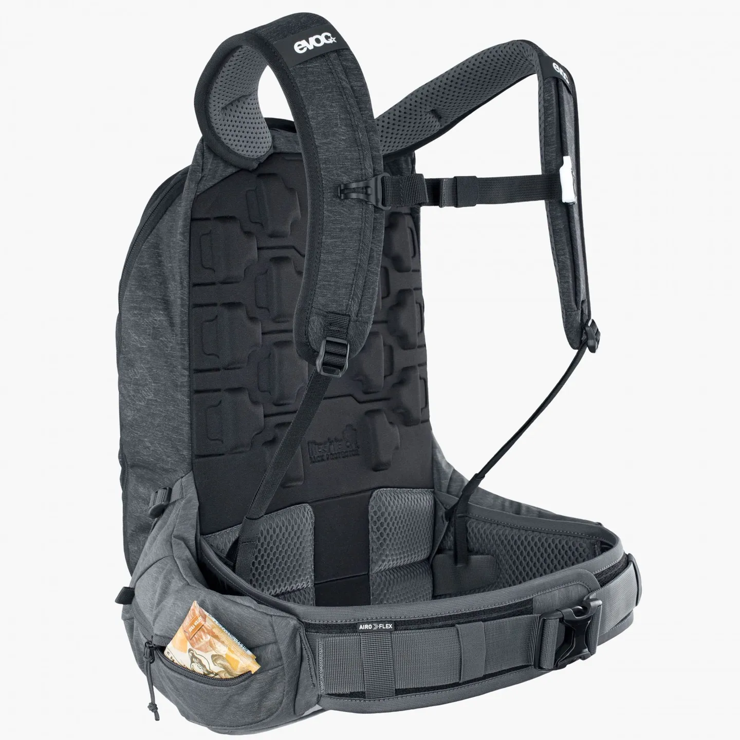 EVOC Trail Pro 16 Ryggsäck, Svart, S/M EVOC Trail Pro 16 Ryggsäck, Svart, S/M