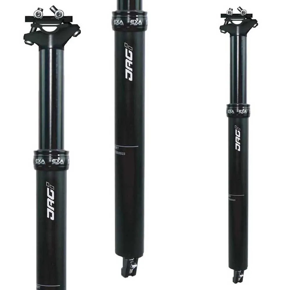 EXAFORM Jag-i 125 Mm Dropperstolpe, Black, 305-430mm, 30.9mm EXAFORM Jag-i 125 Mm Dropperstolpe, Black, 305-430mm, 30.9mm