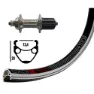 Exal Winora Xr-1 Sh 105 Qr Landsvägscykelns Bakhjul, Black, 10 x 130mm, Shimano/Sram HG