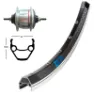 Exal Winora Zx 19 Cont.sh.sg-c60018 Landsvägscykelns Bakhjul, Silver, 8 x 135mm, Shimano/Sram HG