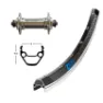Exal Winora Zx 19 Qr Mtb Framhjul, Black, 8.5 x 100mm, Shimano/Sram HG