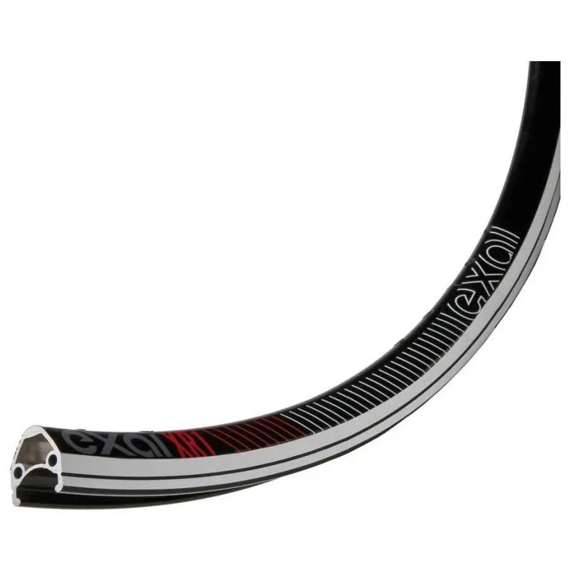 Exal Xr-1 Tiagra V-brake Qr Framhjul För Landsvägscykel, Black / grey, 9 x 100mm Exal Xr-1 Tiagra V-brake Qr Framhjul För Landsvägscykel, Black / grey, 9 x 100mm
