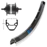 Exal Zx19 Dynamo Shimano Dh3n31 26´´ Framhjul