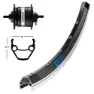 Exal Zx19 Dynamo Shimano Dh3n31 Framhjul