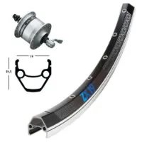 Exal Zx19 Qr Dynamo Shimano Dh3n30 26´´ Framhjul Exal Zx19 Qr Dynamo Shimano Dh3n30 26´´ Framhjul