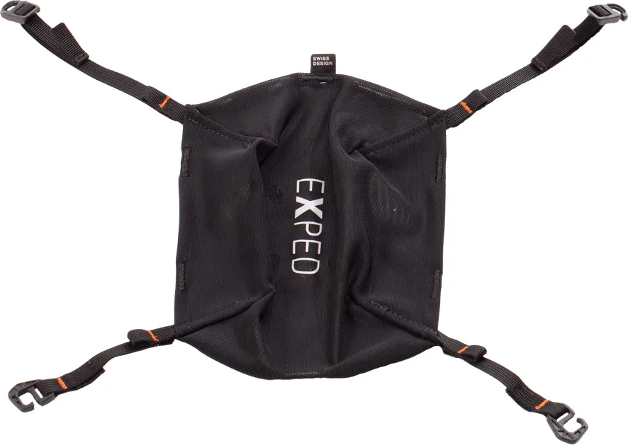 Exped Mesh Helmet Holder, black Exped Mesh Helmet Holder, black