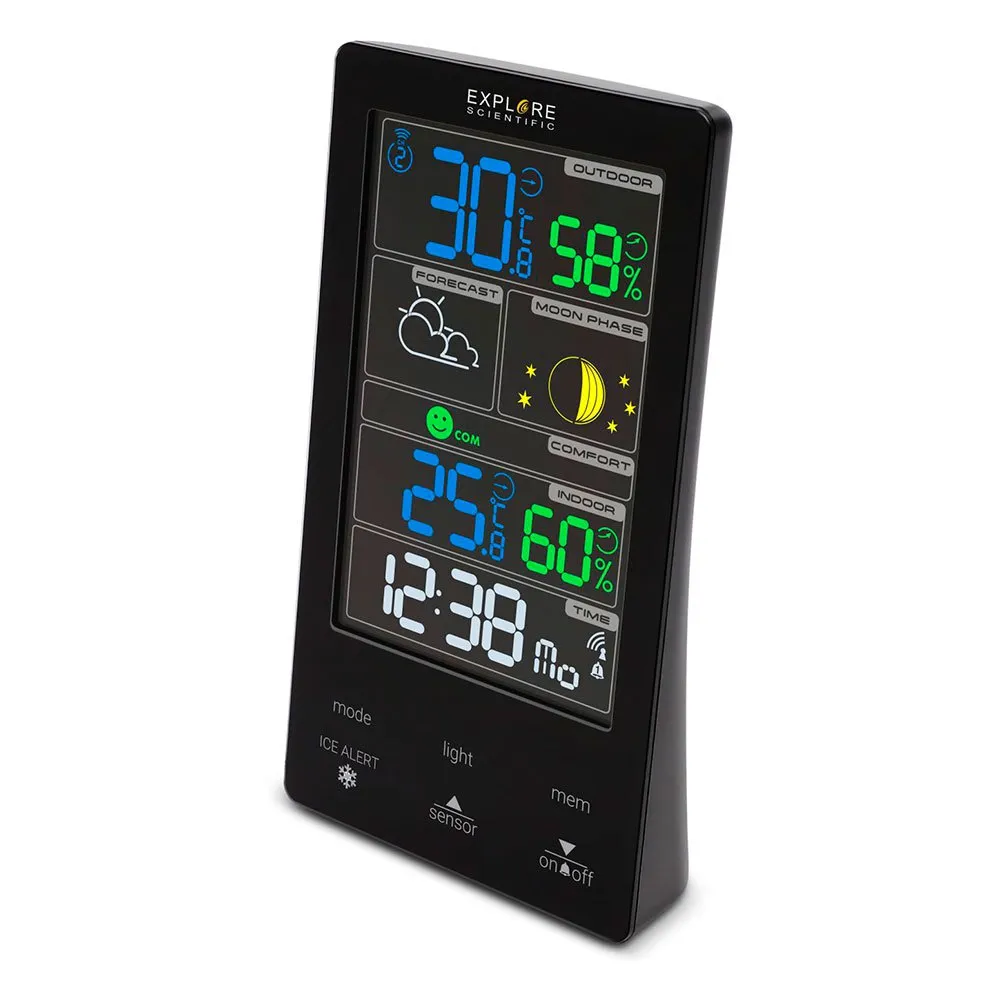 Explorer Wsc4009 Cm3000 Väderstationsdisplay, Black, One Size Explorer Wsc4009 Cm3000 Väderstationsdisplay, Black, One Size