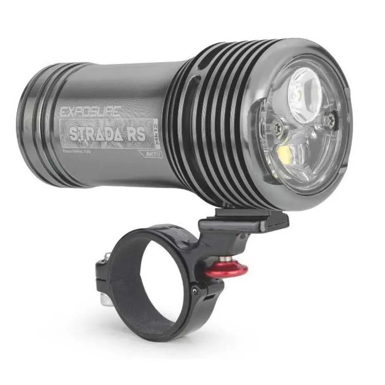 Exposure Lights Strada Mk12 Rs Aktiv Framlampa, Gun metal black, 1450 Lumens Exposure Lights Strada Mk12 Rs Aktiv Framlampa, Gun metal black, 1450 Lumens