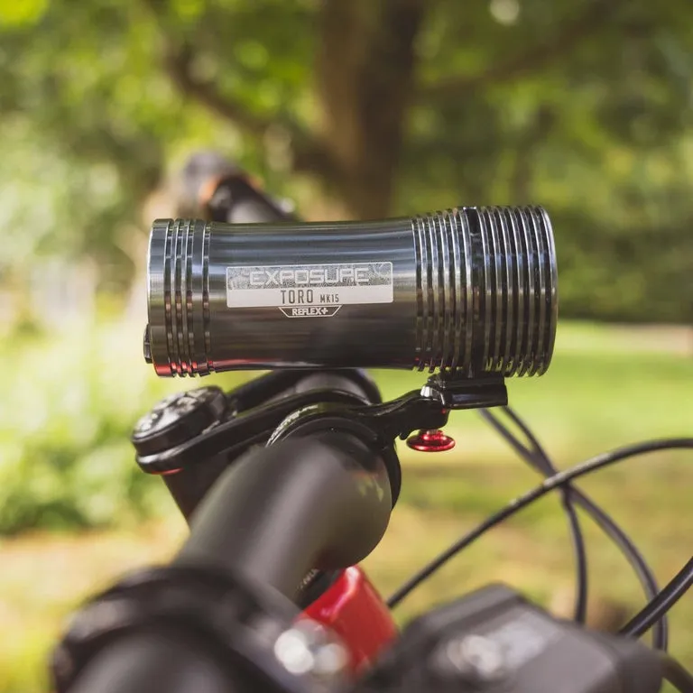 Exposure Lights Toro Mk15 Framlampa, Gun metal black, 3800 Lumens