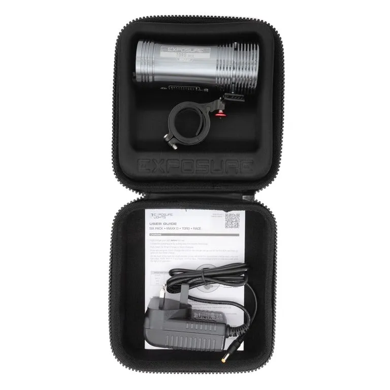 Exposure Lights Toro Mk15 Framlampa, Gun metal black, 3800 Lumens
