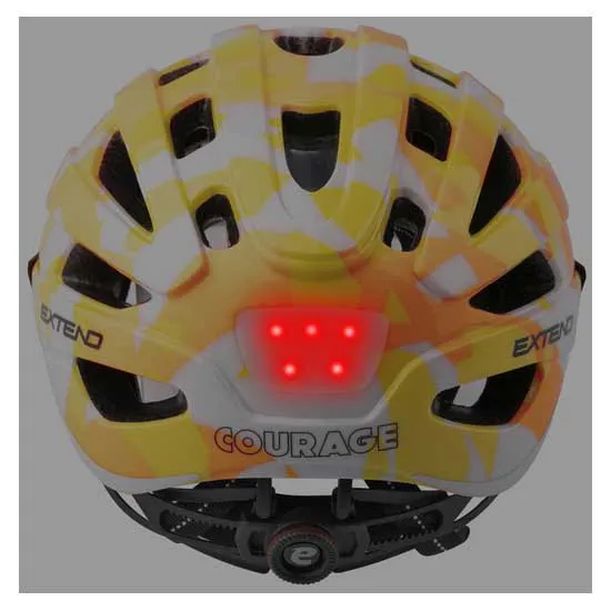 Extend Courage Mtb-hjälm, Camo orange