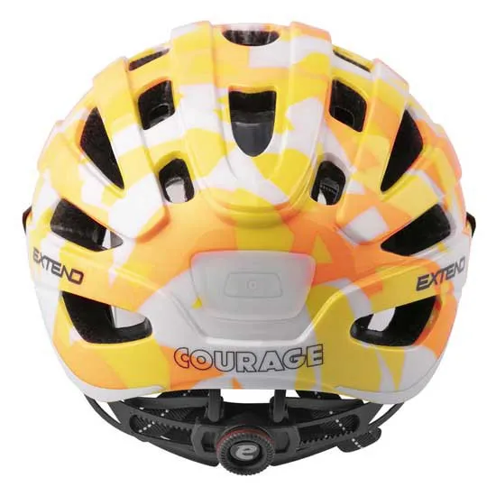 Extend Courage Mtb-hjälm, Camo orange