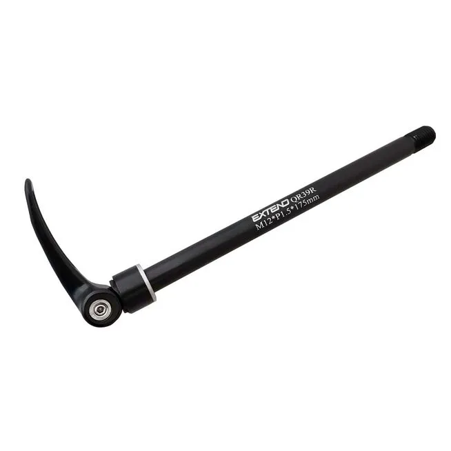Extend Qr39r Bakre Genomgående Axel, Black, 12 x 175mm Extend Qr39r Bakre Genomgående Axel, Black, 12 x 175mm