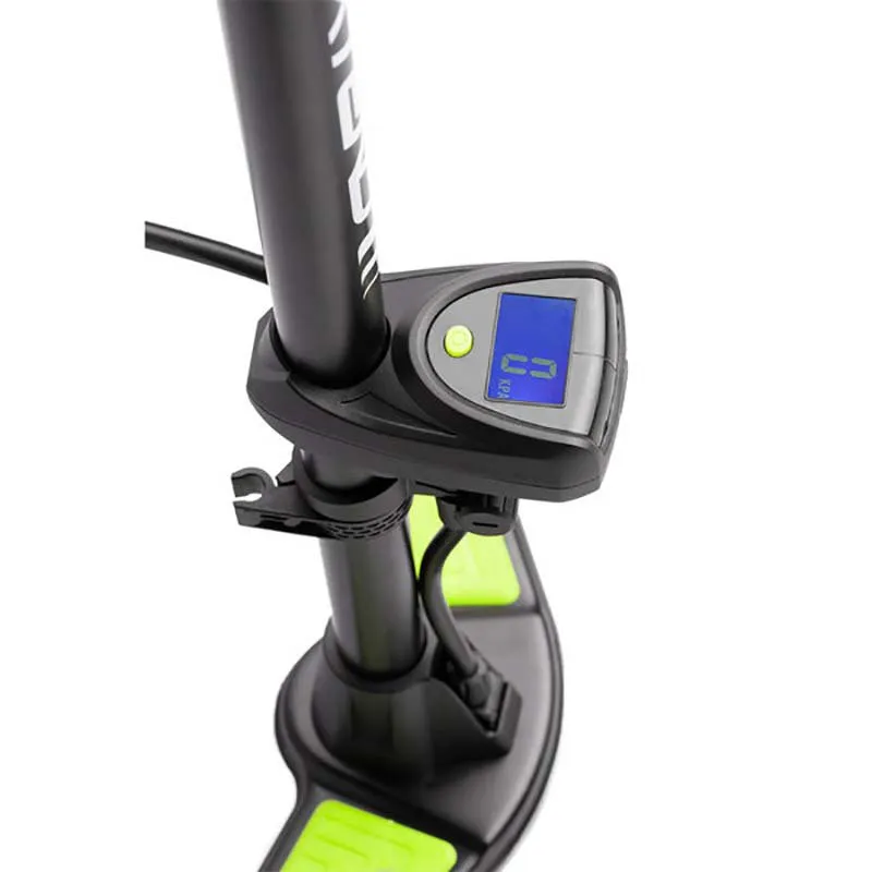 Extend Rodig Digital Cykelpump, Black, 160psi