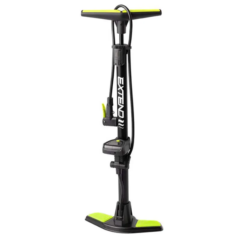 Extend Rodig Digital Cykelpump, Black, 160psi