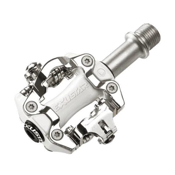 Exustar E-PM213 SPD Pedaler, Vit Exustar E-PM213 SPD Pedaler, Vit