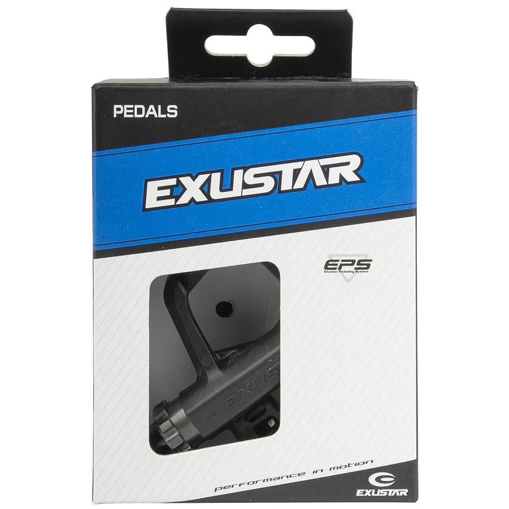Exustar E-pr103p Click System Cykelpedaler, Black, One Size