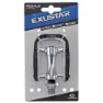 Exustar Epc97 Cykelpedaler, Black / silver, One Size