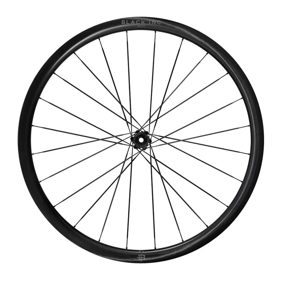 Factor Black Inc 28|33 Cl Disc Tubeless Landsvägshjulset, Black, 12 x 100/12 x 142mm, Sram XDR