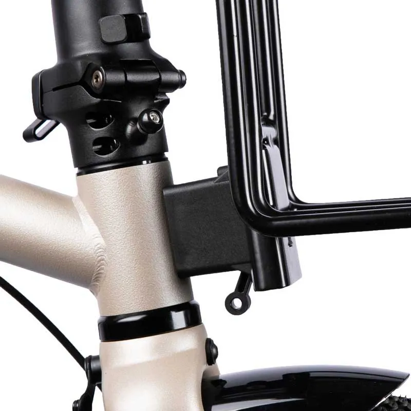 Fahrer Brompton Frampakethållare, Black, One Size Fahrer Brompton Frampakethållare, Black, One Size