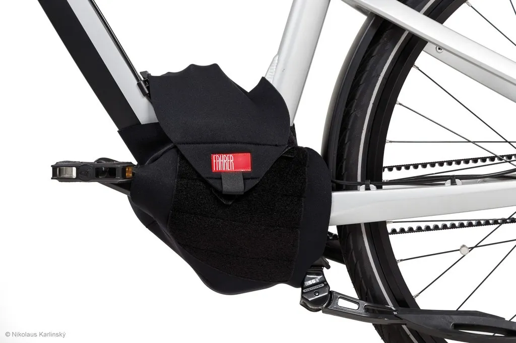 Fahrer Cover till Motorenhet på elcykel, Black, One Size