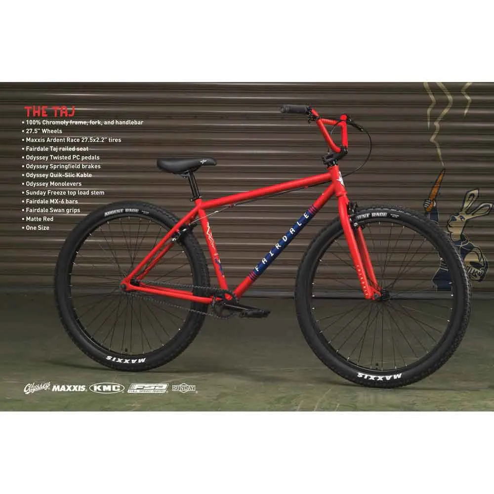 Fairdale Taj 2023 Cykel, Red, One Size