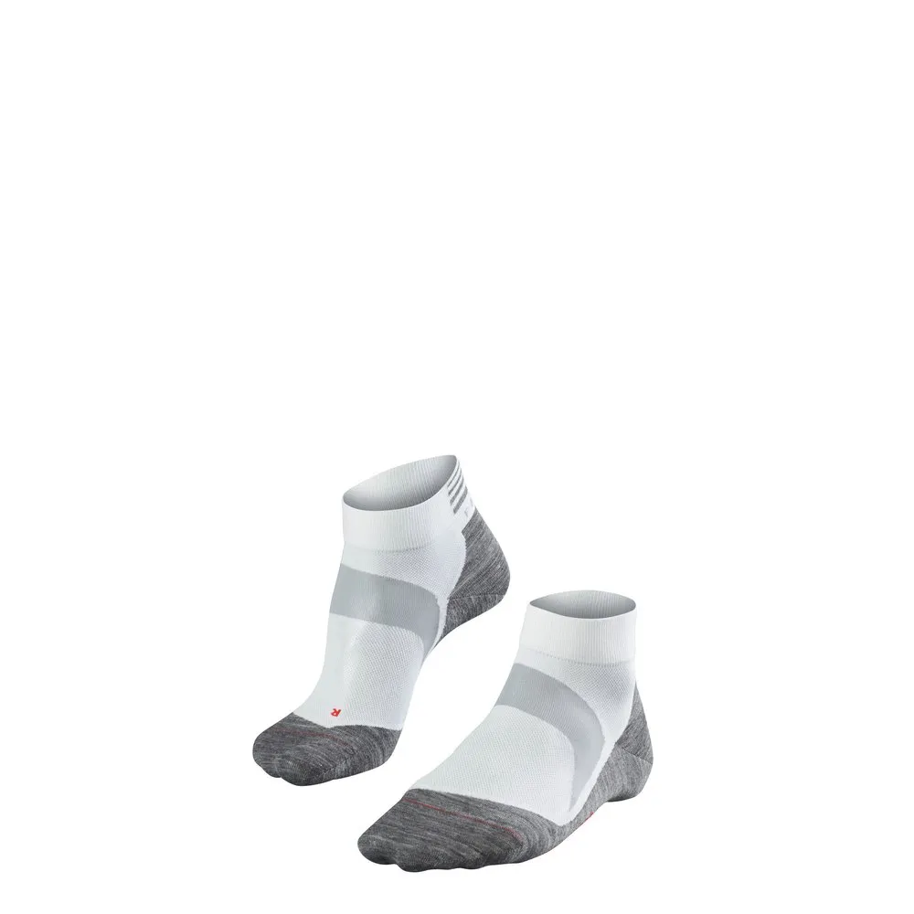 Falke Bc6 Short Racing Strumpor, White