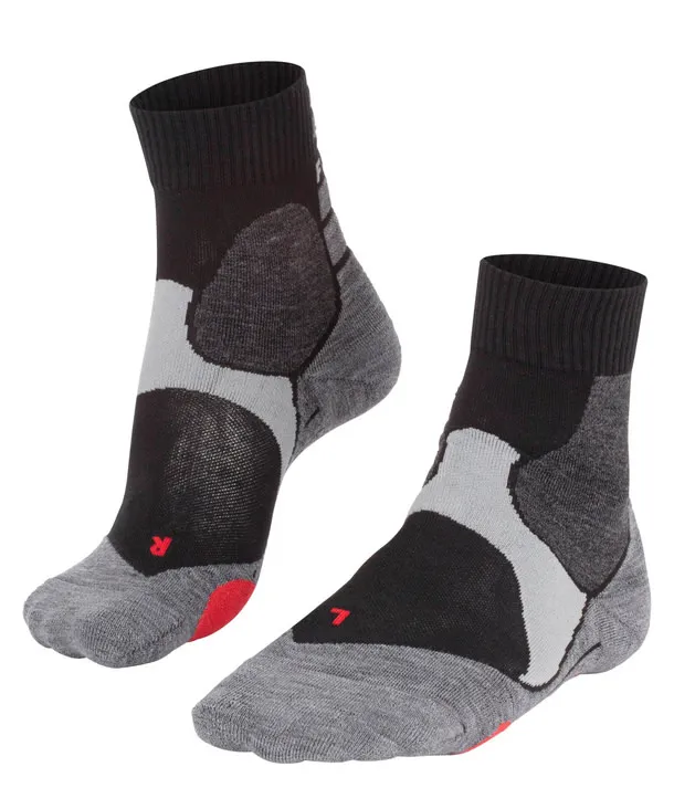 Falke Unisex BC3 Comfort Biking Short Sock, Black-Mix Falke Unisex BC3 Comfort Biking Short Sock, Black-Mix