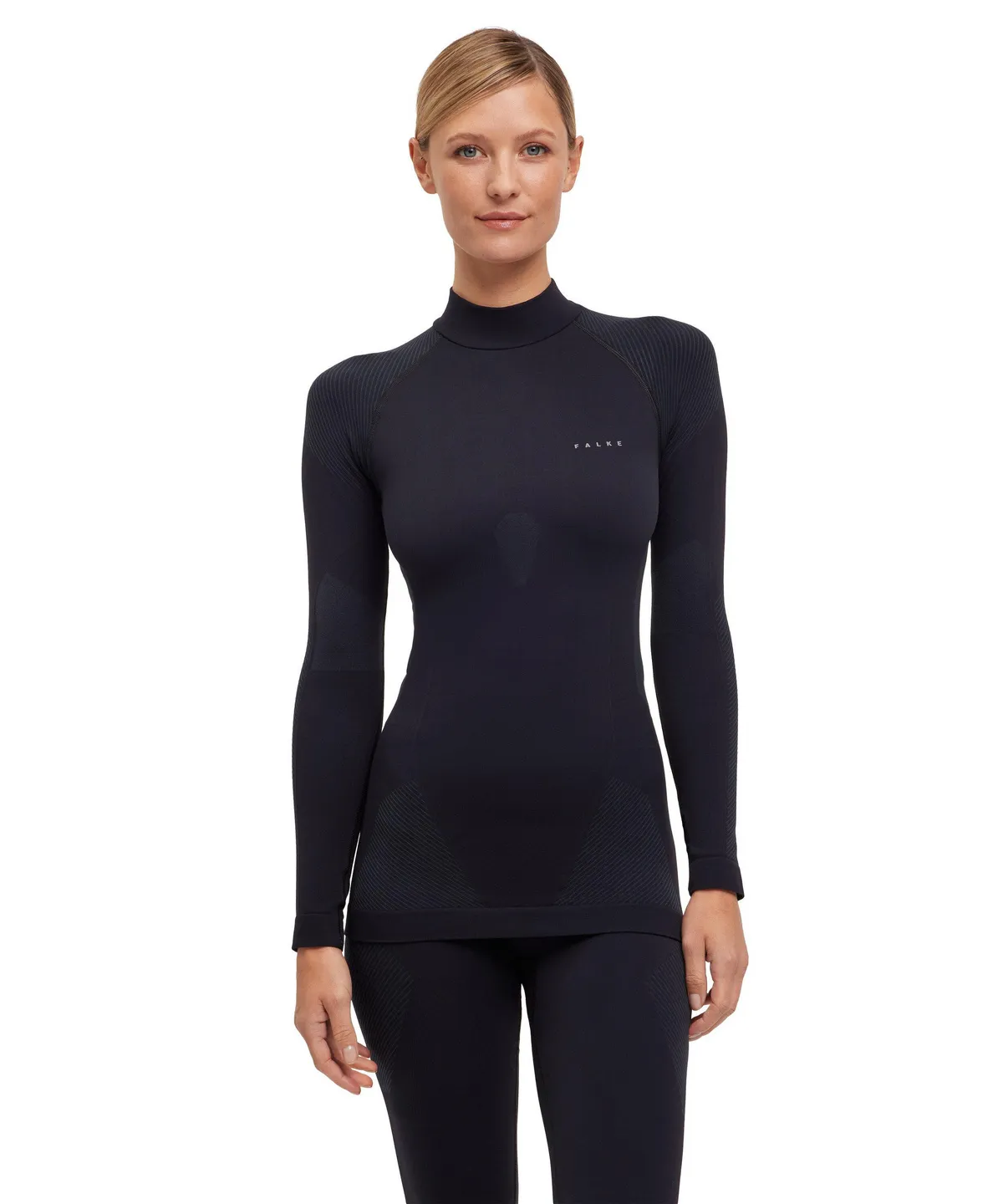 Falke Women Long Sleeve Shirt Turtle Warm