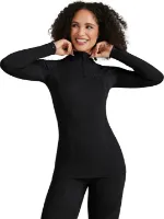 Falke Women's Long Sleeve Zip Wool-Tech Falke Women's Long Sleeve Zip Wool-Tech