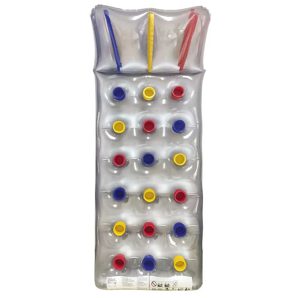 Fashy Uppblåsbar Solmadrass unisex, Multicolour, 188 x 71cm