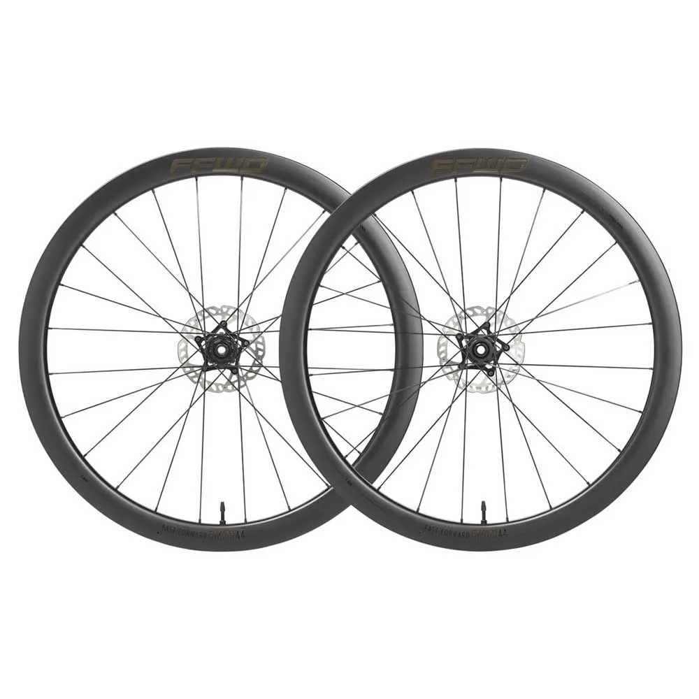 Fast Forward Ryot 44 Cl Disc Tubeless Landsvägshjulset, Black, 12 x 100/12 x 142mm, Sram XDR
