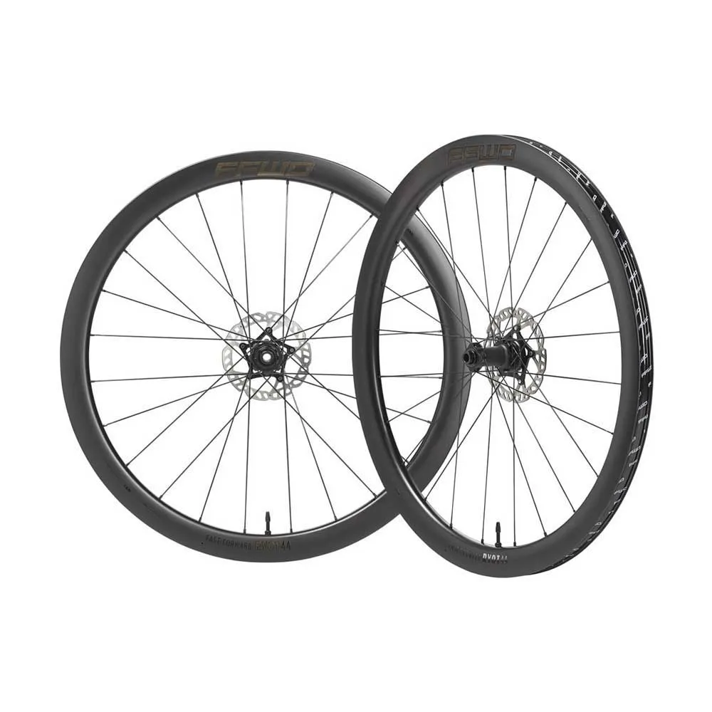 Fast Forward Ryot 44 Cl Disc Tubeless Landsvägshjulset, Black, 12 x 100/12 x 142mm, Sram XDR