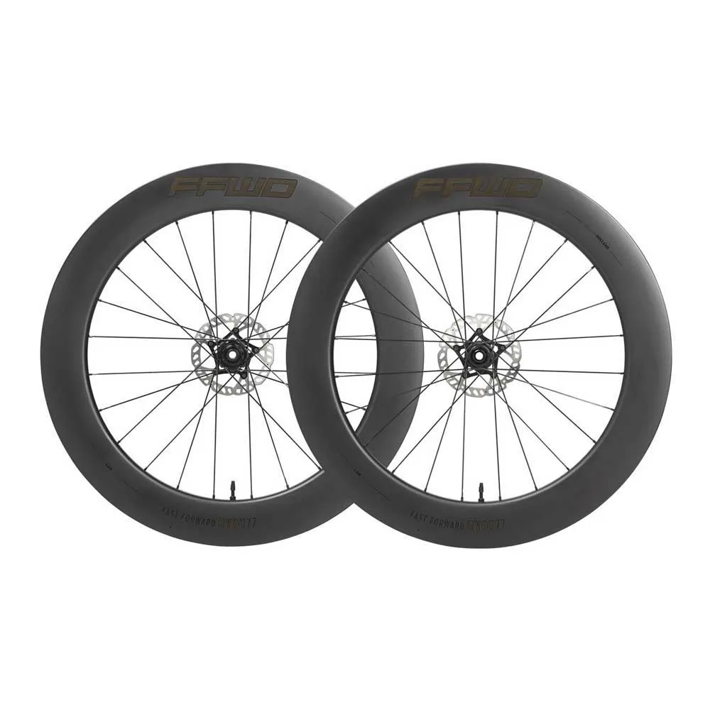 Fast Forward Ryot 77 Cl Disc Tubeless Landsvägshjulset, Black, 12 x 100/12 x 142mm, Shimano/Sram HG Fast Forward Ryot 77 Cl Disc Tubeless Landsvägshjulset, Black, 12 x 100/12 x 142mm, Shimano/Sram HG