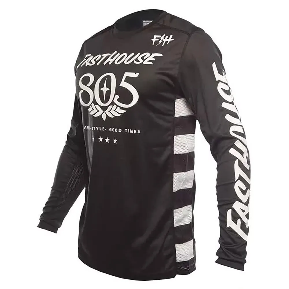 Fasthouse Classic 805 T-shirt Med Lång ärm, Black, S Fasthouse Classic 805 T-shirt Med Lång ärm, Black, S