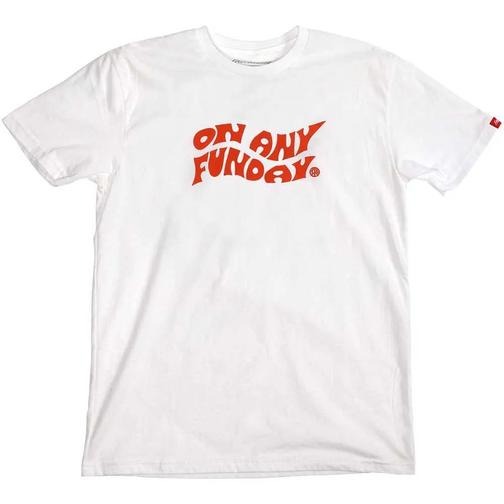 Fasthouse Funday T-shirt Med Korta ärmar, White, S Fasthouse Funday T-shirt Med Korta ärmar, White, S
