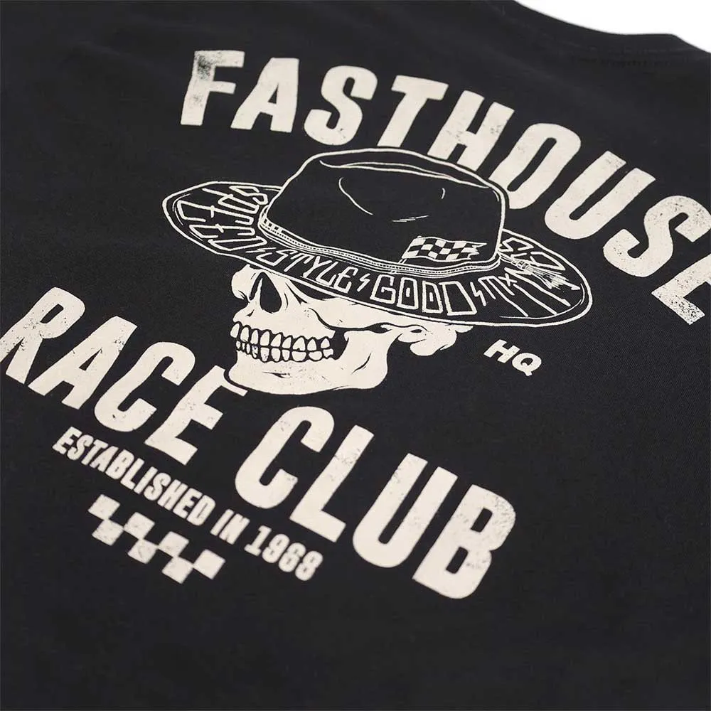 Fasthouse Hq Club T-shirt Med Korta ärmar, Black, S Fasthouse Hq Club T-shirt Med Korta ärmar, Black, S