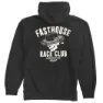 Fasthouse Hq Club Tröja Med Huva, Black, M
