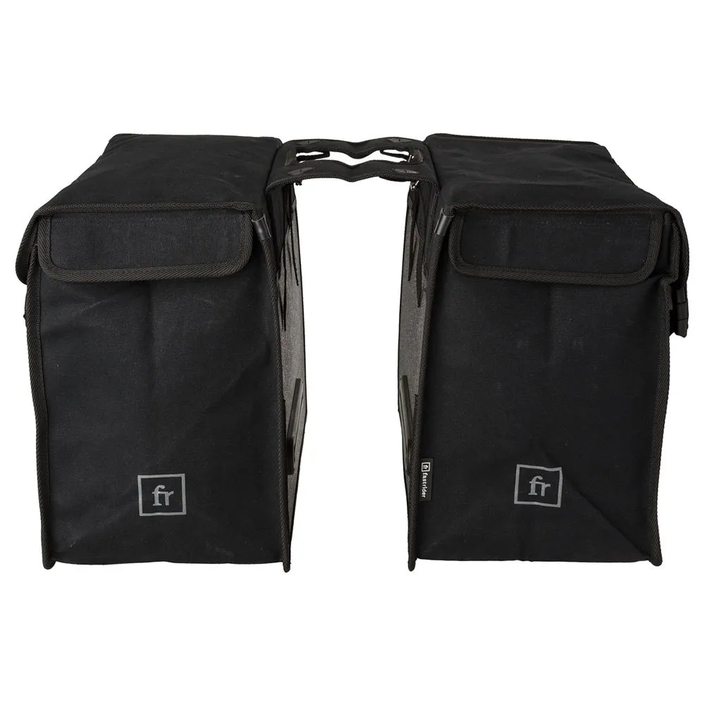 fastrider Canvas Basics Mik Double Sidoväskor 56l, Black, One Size