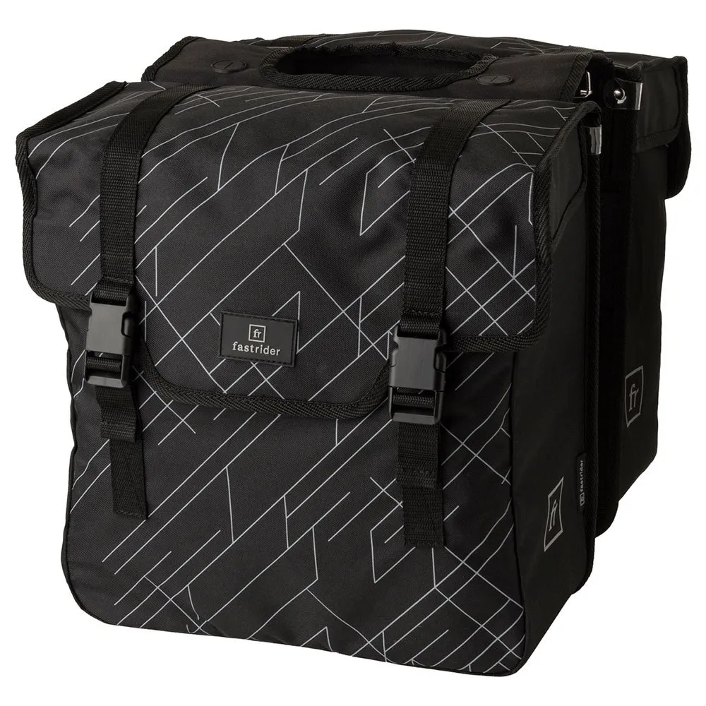 fastrider Dex Basics Mik Double Sidoväskor 36l, Black, One Size