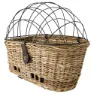 fastrider Jale Rattan Klickfix Dogs Framkorg, Natural grey, One Size
