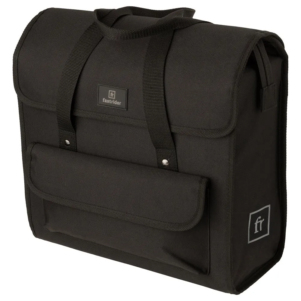 fastrider Shopper Luxe Basics Single 23l Sidoväskor, Black, One Size