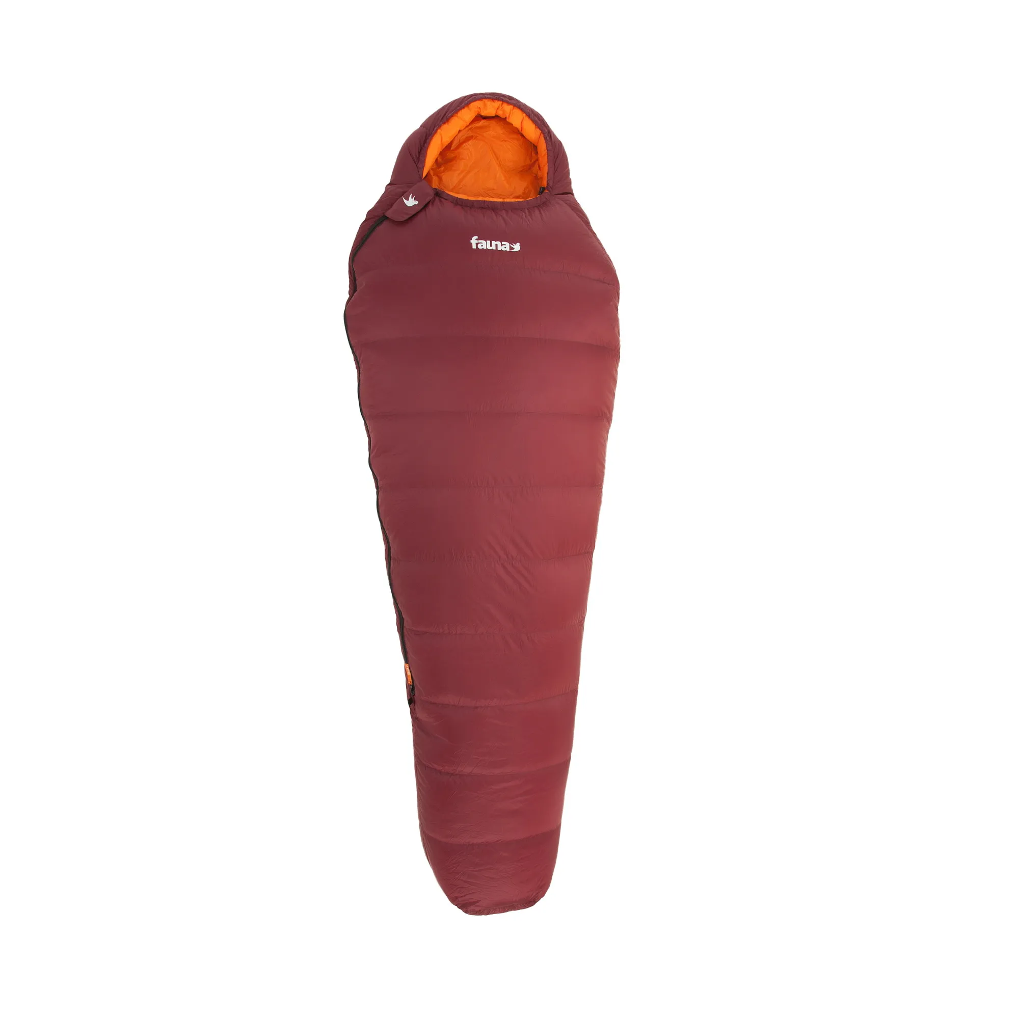 Fauna Women's Down 1300 Sleeping Bag, Dark Red