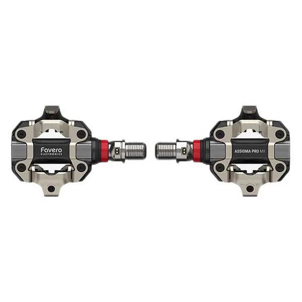 Favero Electronics Assioma Pro Mx-2 Pedaler Med Effektmätare Refurbished, Silver / black, One Size